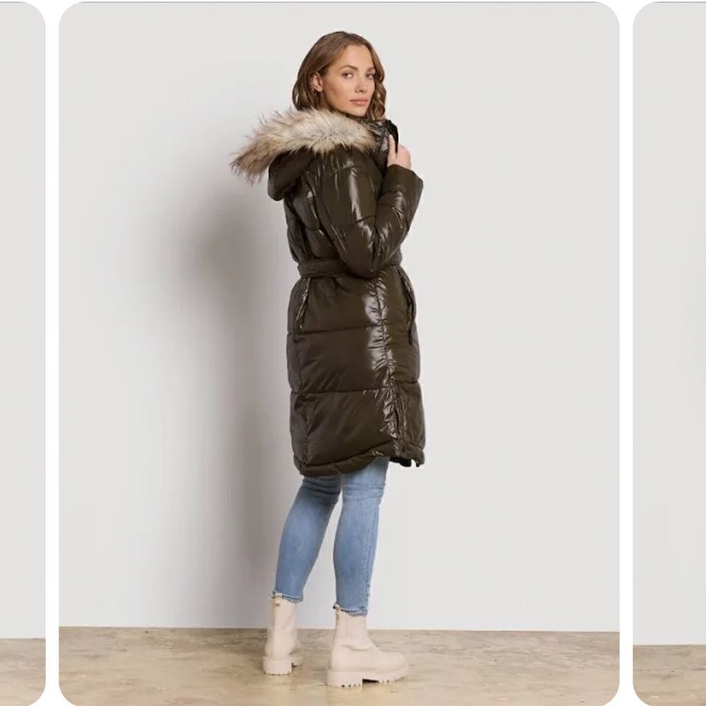 Sam Edelman Long Puffer Coat - Picture 2 of 8